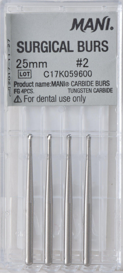 MANI SURGICAL BURS #2